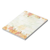 Waterverf Pumpkin Patch Notitieblok (Linkerzijde)