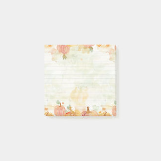 Waterverf Pumpkin Patch Post-it® Notes