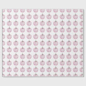 Waterverf Pumpkin Patroon Cadeaupapier (Vlak)