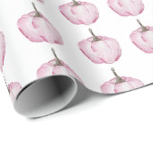 Waterverf Pumpkin Patroon Cadeaupapier (Rol Hoek)