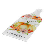 Waterverf Pumpkin Snijplank (Hoek)