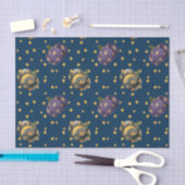 Waterverf Pumpkin Stars Pattern Halloween Tissuepapier (Craft)