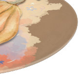 Waterverf Pumpkin Trio Glass Cutting Board Snijplank (Hoek)