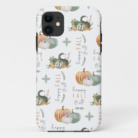 WATERVERF PUMPKINES EN GOEDEREN Case-Mate iPhone CASE (Achterkant)
