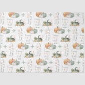 WATERVERF PUMPKINES EN GOEDEREN TISSUEPAPIER (Voorkant)