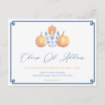 Waterverf Pumpkins Ginger Jar Moving