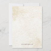 Waterverf pumpkins Herfst repetitie Kaart (Achterkant)