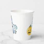 Waterverf Pumpkins Papieren Bekers (Rechts)