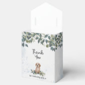Waterverf Puppy Baby shower Favor Box Bedankdoosjes (Geopend)