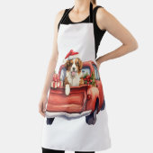 Waterverf puppy met geschenken schort (Insitu)