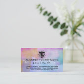 Waterverf {puren} Chiropraktijk Visitekaartjes (Staand voorkant)