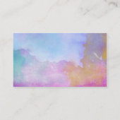 Waterverf {puren} Chiropraktijk Visitekaartjes (Achterkant)