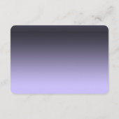 Waterverf Purple Flowers Detail Behuizing Kaart (Achterkant)