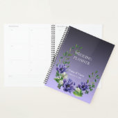 Waterverf Purple Flowers Planner (Display)