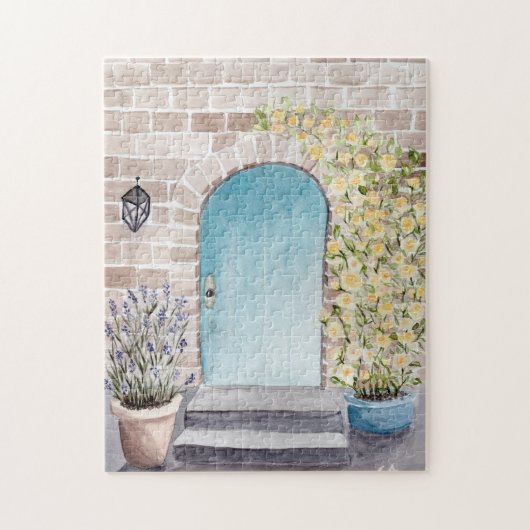 Waterverf puzzel (Verticaal)