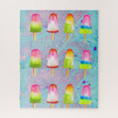 Waterverf-puzzel voor vun legpuzzel (Verticaal)