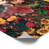 waterverf quilt design poster (Hoek)