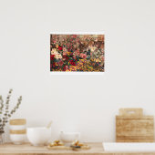 waterverf quilt design posterposter poster (Keuken)