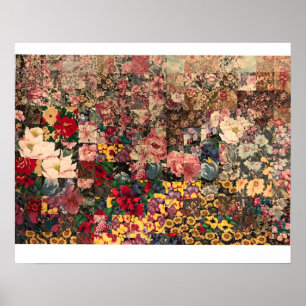 waterverf quilt design posterposter poster