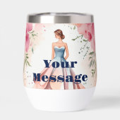 Waterverf Quinceanera Viering (Achterkant)