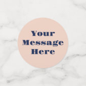 Waterverf Quinceanera Viering Confetti (Kleine voorkant)