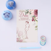 Waterverf raad eens de spelkaart van het Dress Vri Flyer (Enkel)