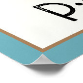 Waterverf Racehorse Jockey Derby Welkom Poster (Hoek)