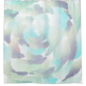 Waterverf Rain Clouds Douchegordijn (Voorkant)