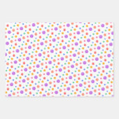 Waterverf Rainboogpatroonverjaardag Inpakpapier Vel (Voorkant 2)