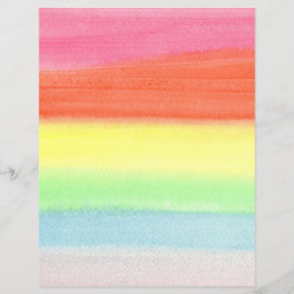 Waterverf Rainbow Blends Scrapbook Papier