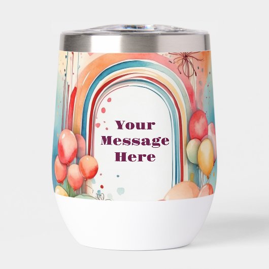 Waterverf Rainbow Bliss Party (Voorkant)