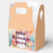 Waterverf Rainbow Bliss Party Bedankdoosjes (Geopend)