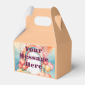 Waterverf Rainbow Bliss Party Bedankdoosjes (Voorkant Zijde)