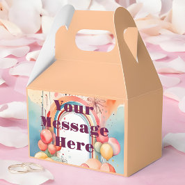 Waterverf Rainbow Bliss Party Bedankdoosjes