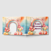 Waterverf Rainbow Bliss Party Gastenboek (Volledig)