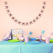 Waterverf Rainbow Bliss Party Vlaggetjes