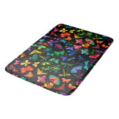 Waterverf Rainbow Butterflies Kinder Pattern Badmat (Gekanteld)