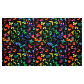 Waterverf Rainbow Butterflies Kinder Pattern Stof (Fat Quarter)