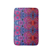 Waterverf Rainbow Colors Mandala Badmat (Voorkant Verticaal)