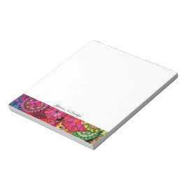 Waterverf Rainbow Colors Mandala Notitieblok