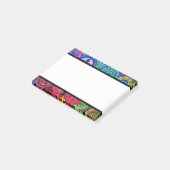 Waterverf Rainbow Colors Mandala Post-it® Notes (Schuin)
