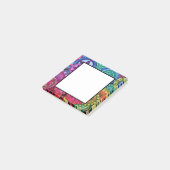 Waterverf Rainbow Colors Mandala Post-it® Notes (Schuin)