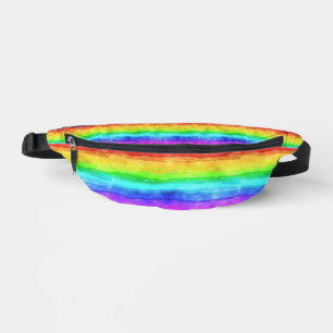 Waterverf Rainbow Design Fanny Pack Bag Heuptasje