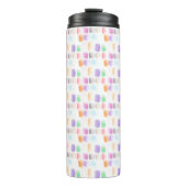 Waterverf Rainbow Hand Painted Strokes Party Thermosbeker (Voorkant)