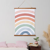 Waterverf Rainbow Kinder Room Hangend Wandkleed (Slaapkamer)