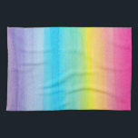 Waterverf Rainbow Kitchen Towel Theedoek<br><div class="desc">Waterverf Rainbow Kitchen Towel</div>