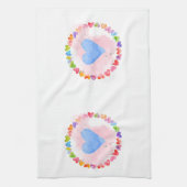 Waterverf Rainbow Kitchen Towel Theedoek (Verticaal)