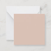 Waterverf Rainbow Note Kaart Notitiekaartje (Achterkant)