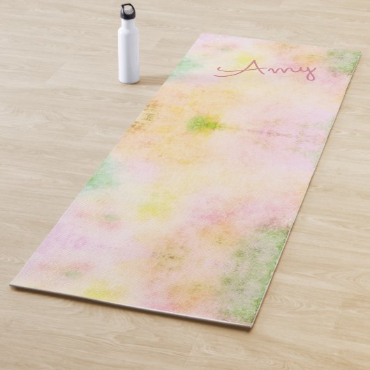 Waterverf Rainbow Sherbet Yoga Mat (In situ)