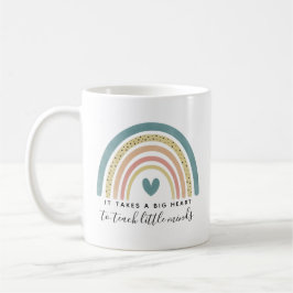 Waterverf Rainbow Teacher-waardering Koffiemok